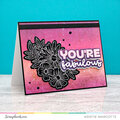 Lovely Bunches - Embossed floral image