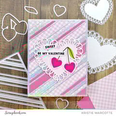 Holographic Valentine Stripes