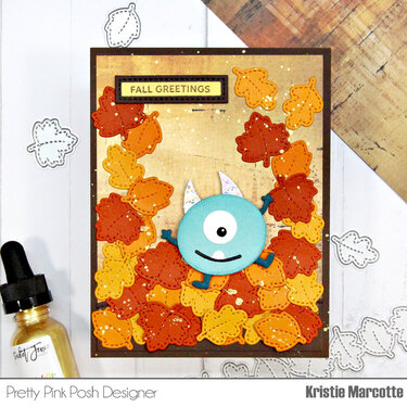 Monster in Autumn Leaves