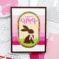 Chocolate Bunny Easter Card