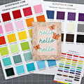 Scrapbook.com Premium Canvas Swatch Sheet