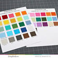 Scrapbook.com Premium Cardstock Swatch Sheets
