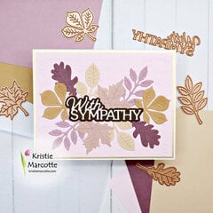 With Sympathy - Leaves