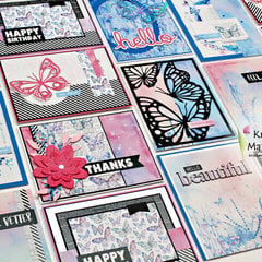 Butterfly Bliss - 17 cards 1 collection
