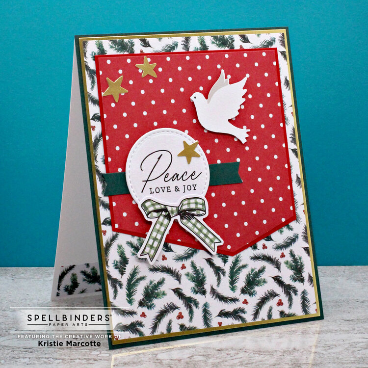 Spellbinders Santa Lane Christmas kit - 22 cards