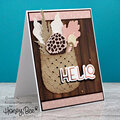 Honey Bee Stamps Lovely Layers Fall Foliage