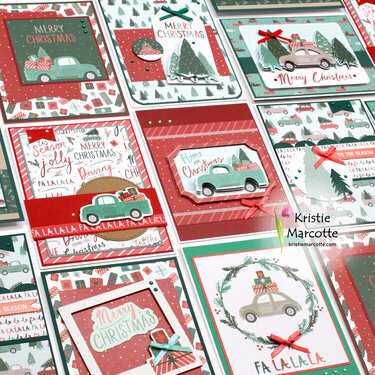 20 Cards from Violet Studio&#039;s Home for Christmas collection