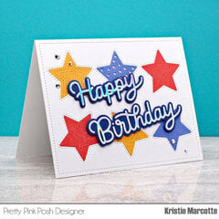 PPP - Happy Birthday Star Cover Plate