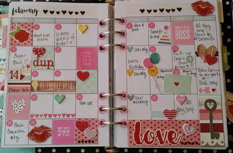 February pages