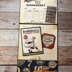 Baseball pocket card