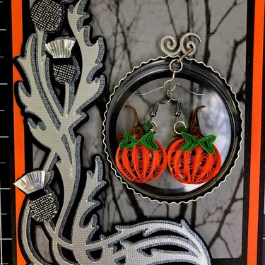 Quilled Pumpkins 2022 Halloween Card