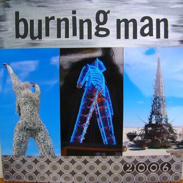 Burning Man Title page