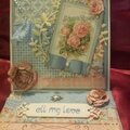Secret Garden Easel Card
