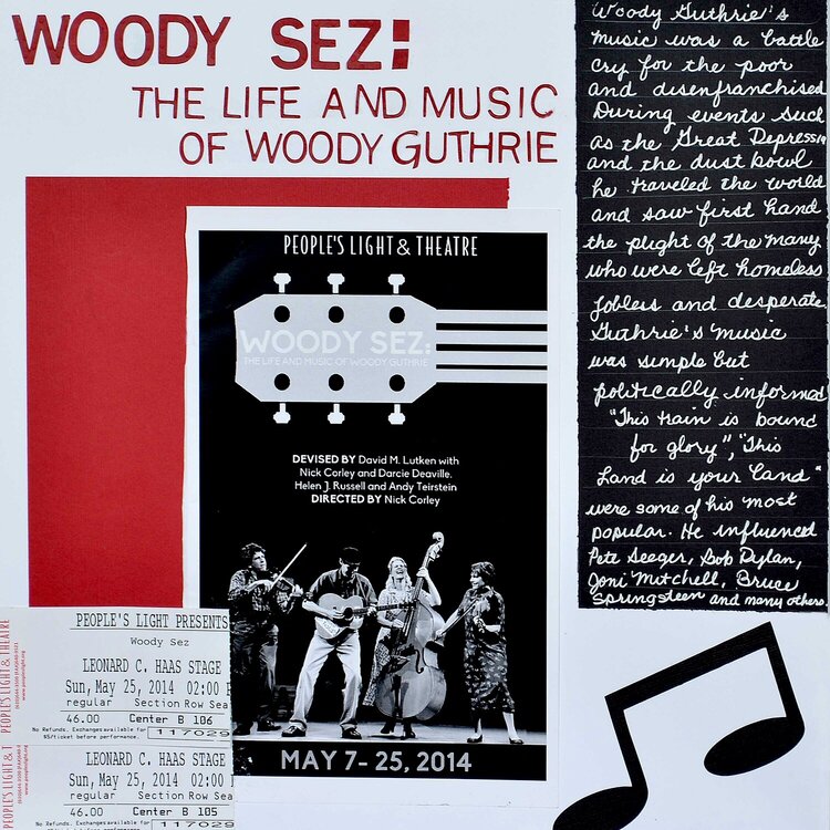 Woody Sez: The Life and Music of Woody Guthrie
