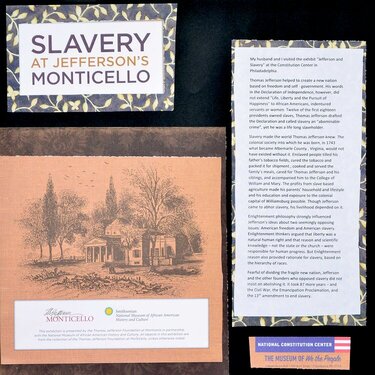 Slavery at Jefferson&#039;s Monticello