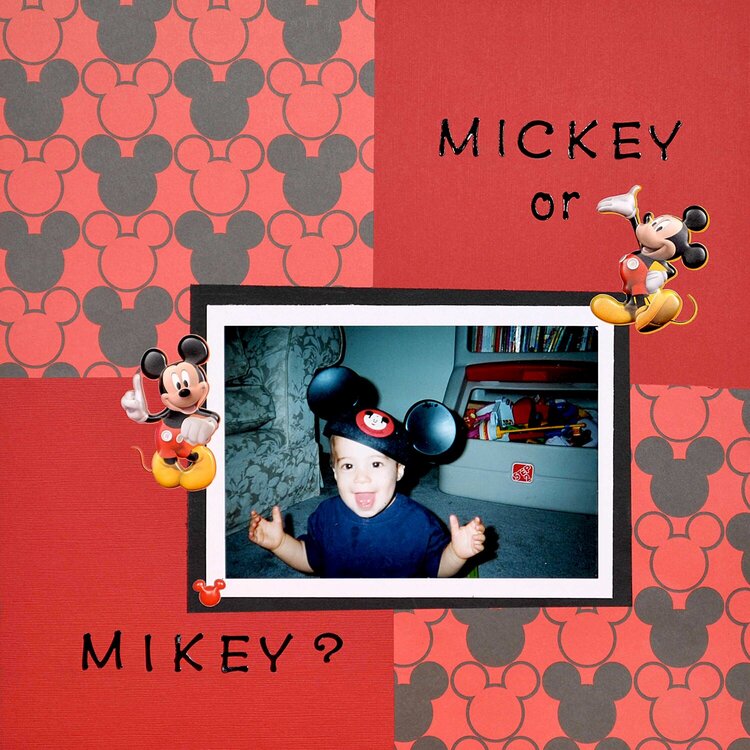 Mickey or Mikey?