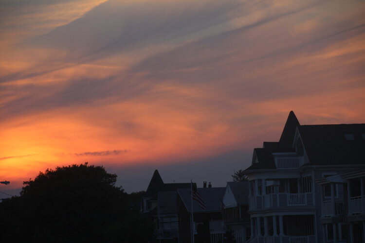 Sunset at the Jersey Shore