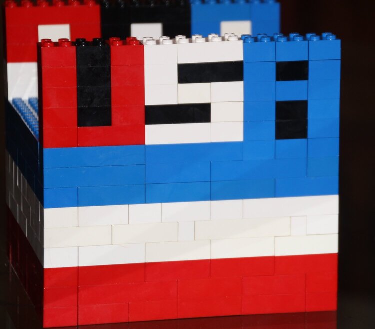 Lego Olympic Sculpture