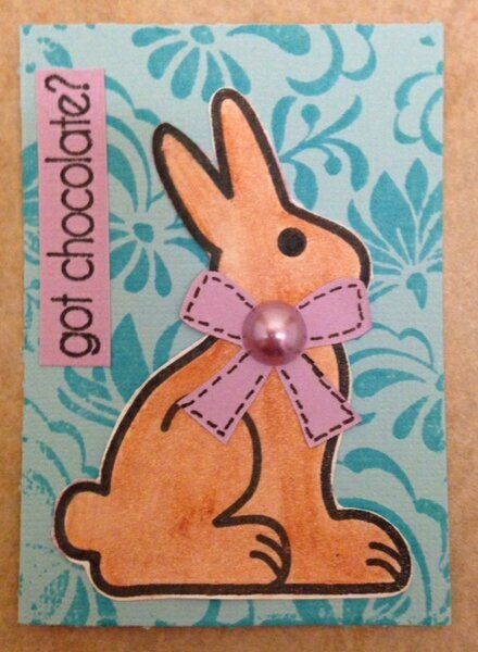 Chocolate Bunny - KIAE ATC