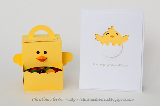 Easter Candy Box and Card by Christina Heeren
