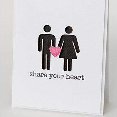 Share Your Heart Card by Christina Heeren