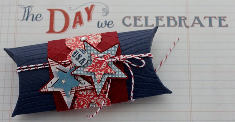 Fourth of July Pillow box