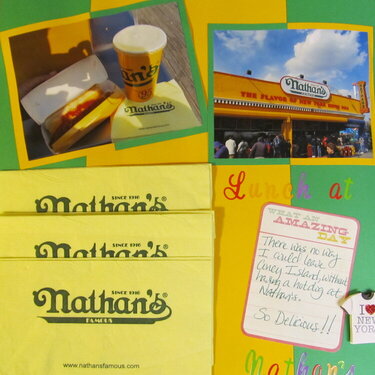 Lunch at Nathan&#039;s