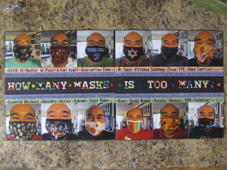 How Many Masks is Too Many?