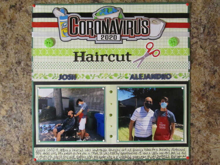 Coronavirus 2020 Haircut