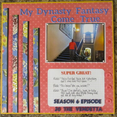 My Dynasty Fantasy ....