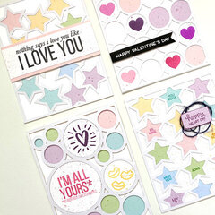 Valentine's Die Cut Cards