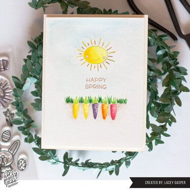 Happy Spring Carrots Card