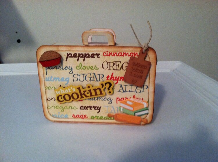 Chipboard Suitcase