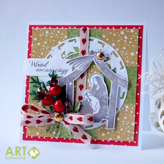 Christmas &quot;patchwork&quot; card