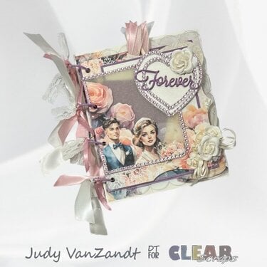 Vintage Style Wedding Album