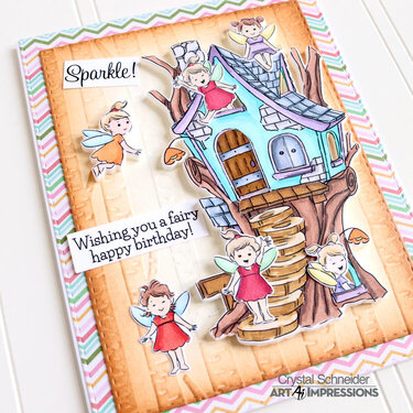 Sparkle Fairy Birthday Card