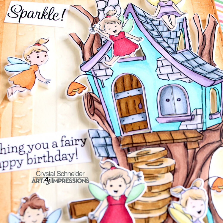 Sparkle Fairy Birthday Card