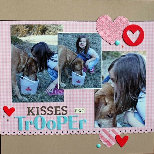 Kisses for Trooper