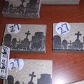 Halloween Matchbox calendar boxes