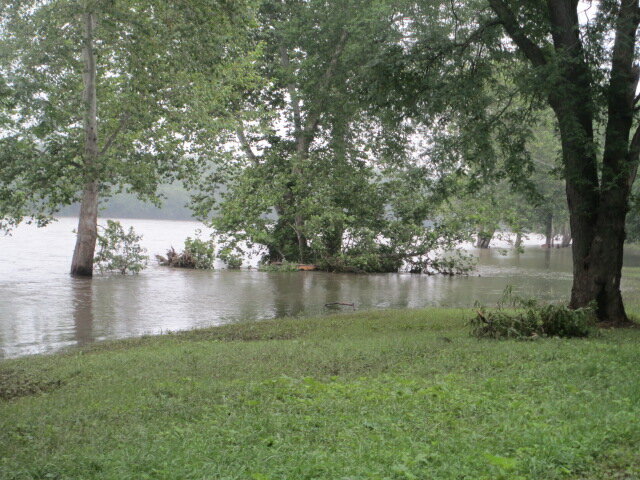 The Kankakee River over its&#039; banks, part 2
