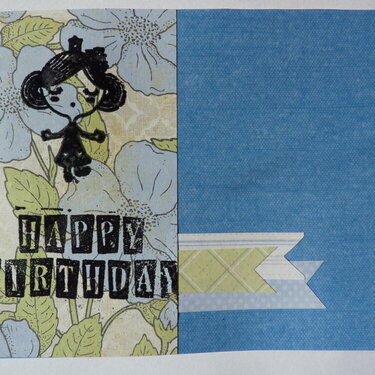 HB for girl - September Card Sketch Challenge #2