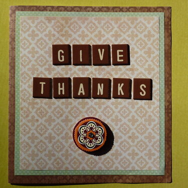 give thanks