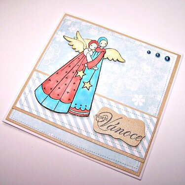 Xmas Card - Angels