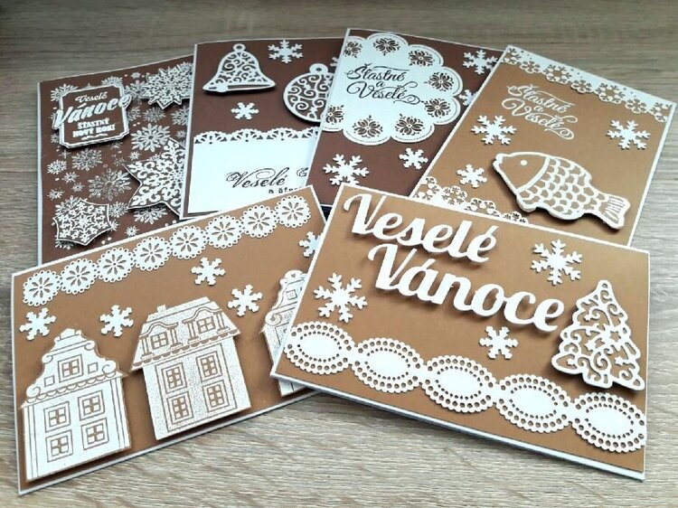 Gingerbread xmas card