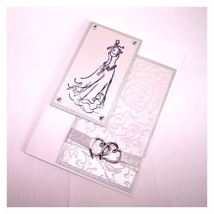 Wedding Card &quot;Dress&quot;