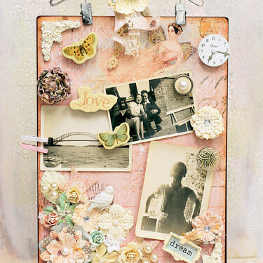 Fairy Belle Magnetic Memo Board