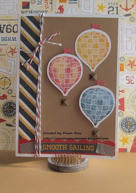 CTMH Tommy &amp; April SOTM My Sunshine Card by Dawn Ross