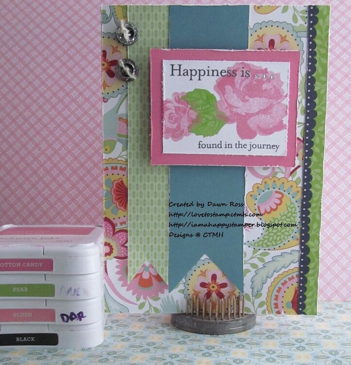 Chantilly &amp; CTMH March SOTM Card by Dawn Ross