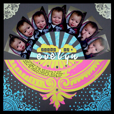 Faces of Evelyn Layout