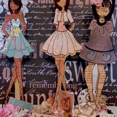 Paper Doll Stands
